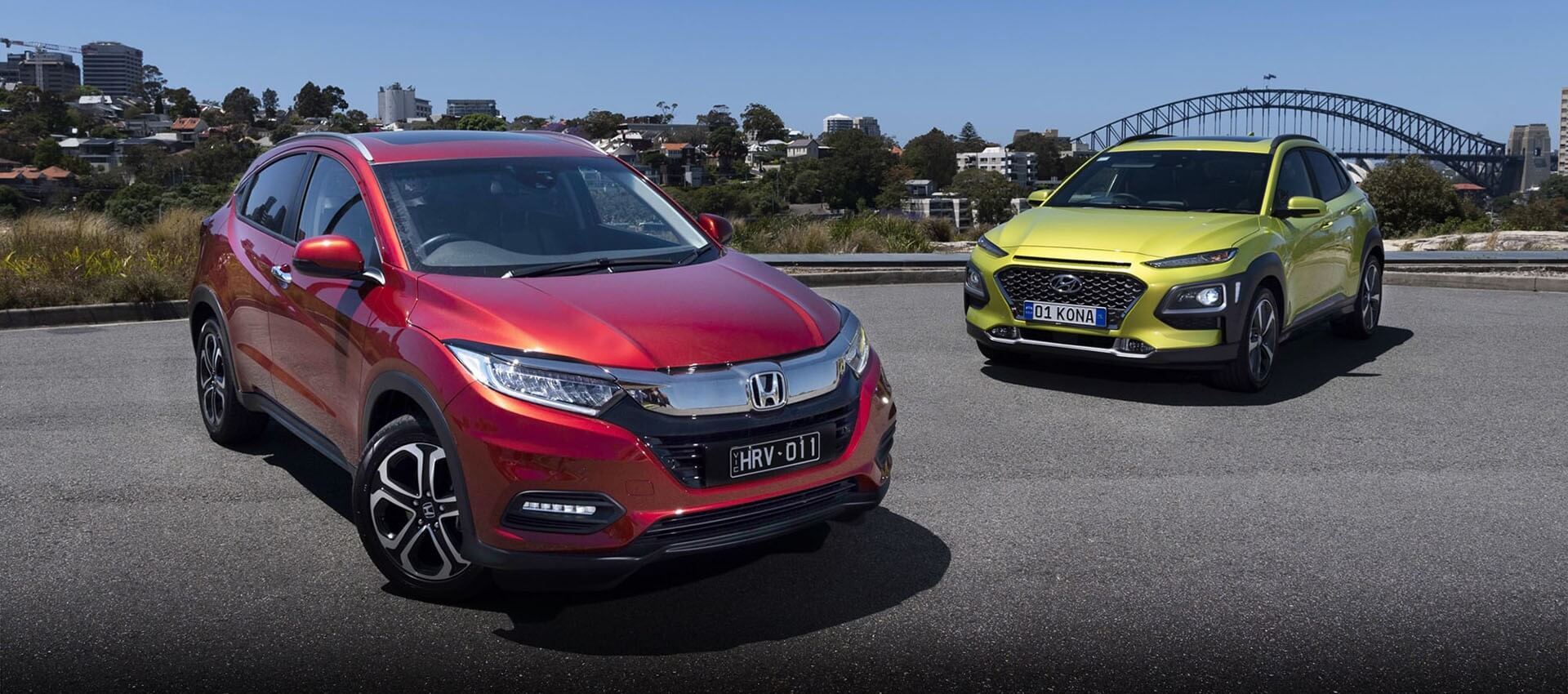 Hyundai Kona & Honda HR-V